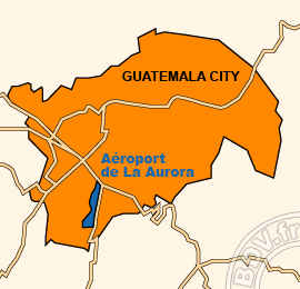 Plan de lAéroport de La Aurora