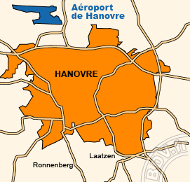 Plan de lAéroport de Langenhagen