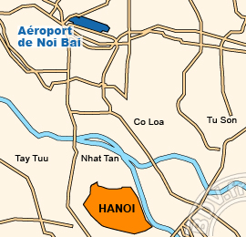Plan de l'Aéroport de Noi Bai