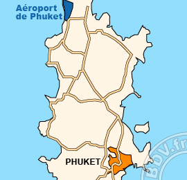 Plan de lAéroport de Phuket