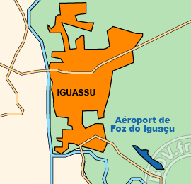 Plan de lAéroport International de Foz do Iguaçu