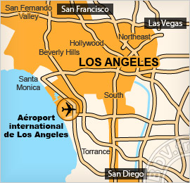Plan de l'aéroport de Los Angeles