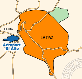 Plan de lAéroport International El Alto