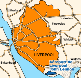 Plan de l'Aéroport de Liverpool John Lennon