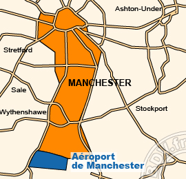 Plan de lAéroport de Manchester