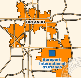 Plan de lAéroport International d'Orlando