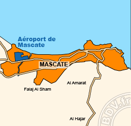 Plan de lAéroport international de Mascate