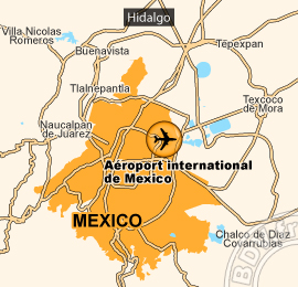 Plan de l'aéroport de Mexico