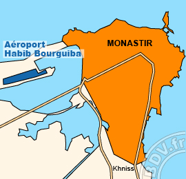 Plan de lAéroport Habib Bourguiba