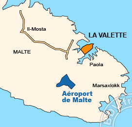 Plan de lAéroport de Malte