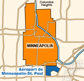 Plan de lAéroport International de Minneapolis-St. Paul
