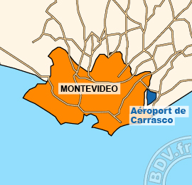 Plan de l'Aéroport de Carrasco