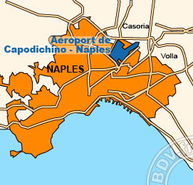Plan de lAéroport de Capodichino - Naples
