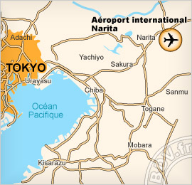 Plan de lAéroport Narita - New Tokyo International