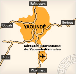 Plan de l'aéroport de Yaoundé