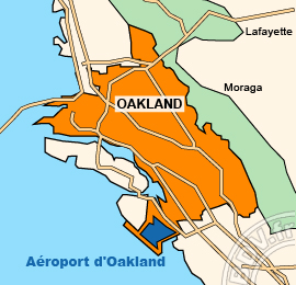 Plan de lAéroport d'Oakland