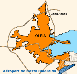 Plan de lAéroport de Costa Smeralda