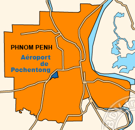 Plan de lAéroport de Pochentong