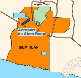 Plan de lAéroport international de Siem Reap