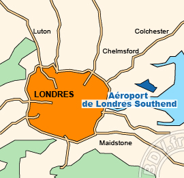 Plan de lAéroport de Londres Southend
