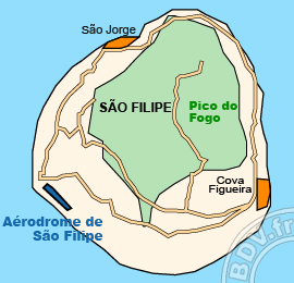 Plan de lAérodrome de São Filipe
