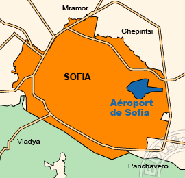 Plan de lAéroport de Sofia