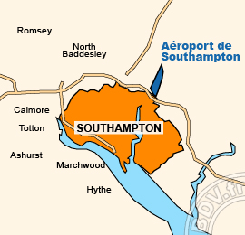 Plan de lAéroport de Southampton