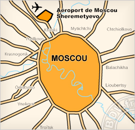 Plan de l'Aéroport de Sheremetyevo