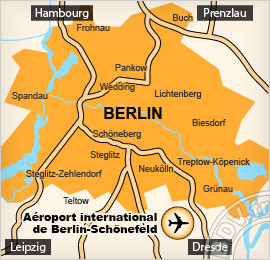 Plan de l'aéroport de Berlin