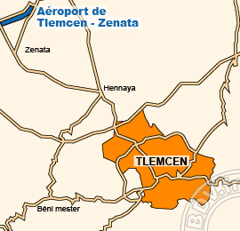 Plan de lAéroport de Tlemcen - Zenata