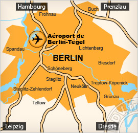 Plan de l'aéroport de Berlin