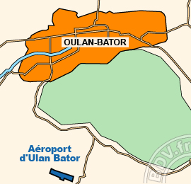 Plan de lAéroport d'Ulan Bator