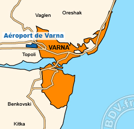 Plan de lAéroport de Varna