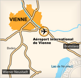 Plan de l'aéroport de Vienne