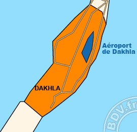 Plan de lAéroport de Dakhla