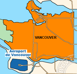 Plan de l'Aéroport de Vancouver