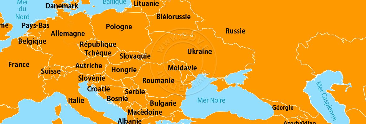 Pays Europe De L Est Voyage Carte Plan Pays Europe De L Est Voyage Carte Plan