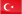 Drapeau de la Turquie