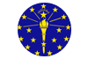 Drapeau Indiana