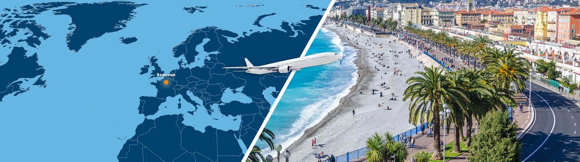 Vol Beauvais Nice