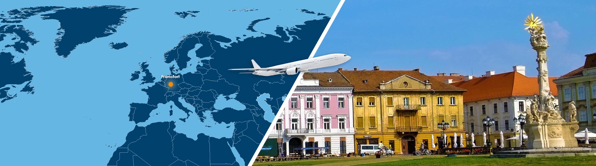 Vol Francfort Timisoara