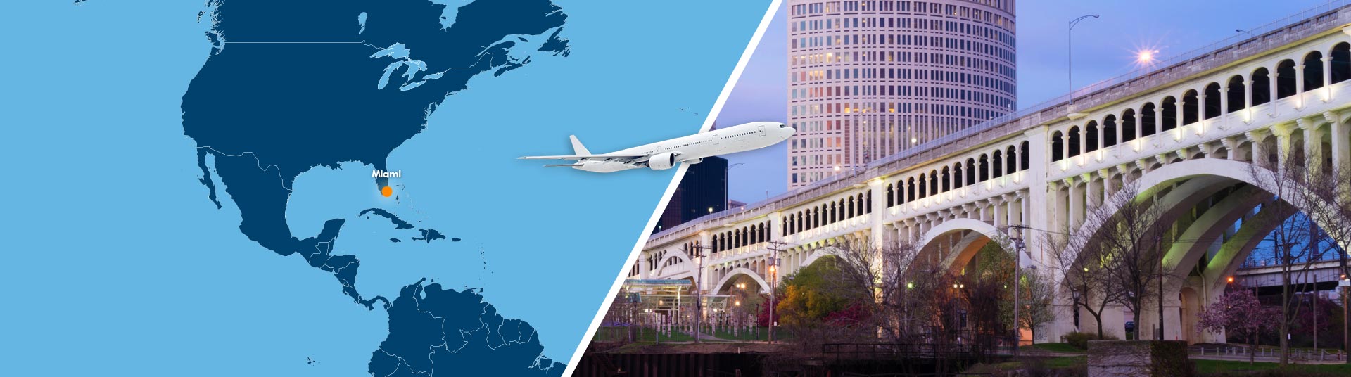 Vol Miami Cleveland pas cher : Réserver un billet avion MIA-CLE Vol Miami Cleveland pas cher : Réserver un billet avion MIA-CLE