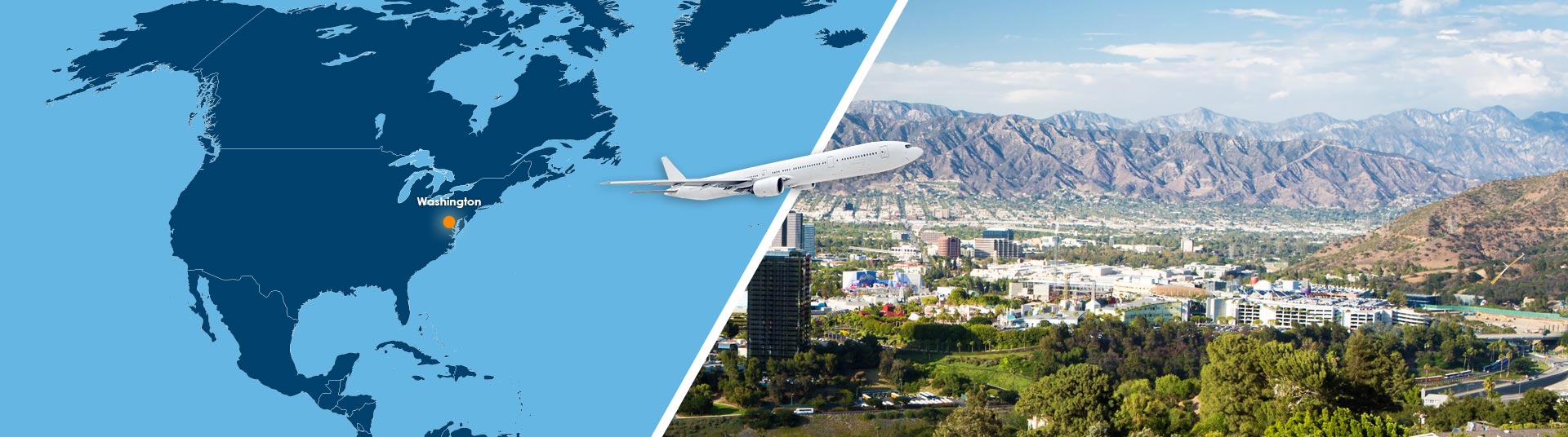 Vol Washington Burbank