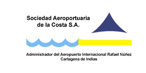 Logo de lAéroport de Carthagène - Rafael Nunez