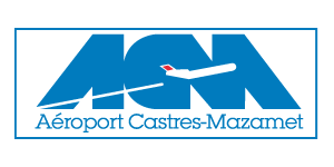 Logo de lAéroport de Castres Mazamet