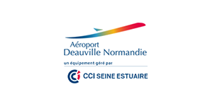 Logo de lAéroport de Deauville Saint Gatien