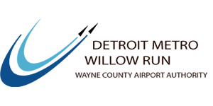 Logo de lAéroport Wayne County - Detroit Metropolitan