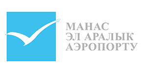 Logo de lAéroport international de Manas-Bishkek