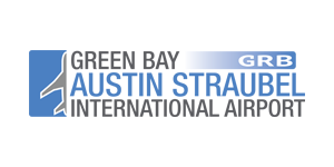 Logo de lAéroport de Green Bay - Austin Straubel