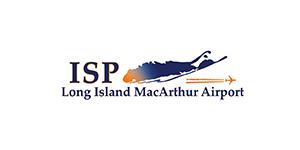 Logo de lAéroport de LongIsland-Mac Arthur